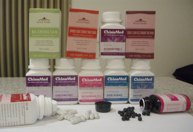 Herbal product display