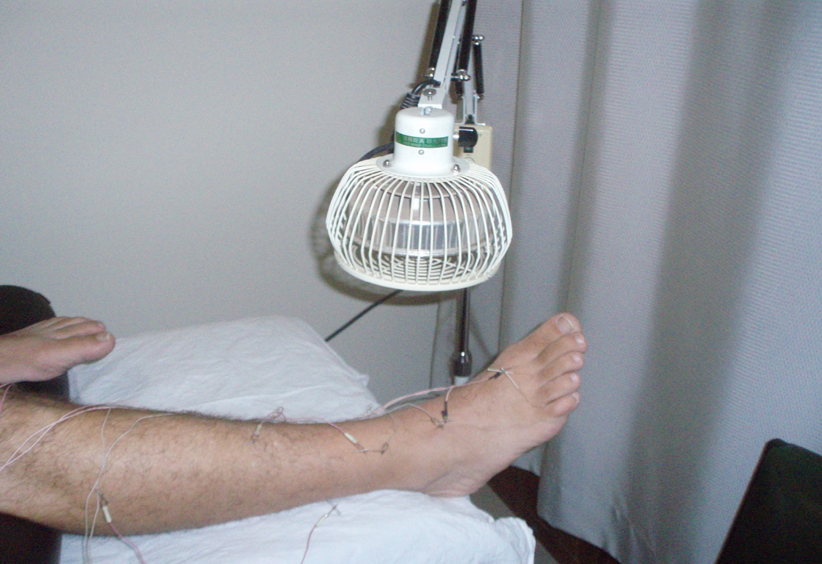 Treatment lamp detail